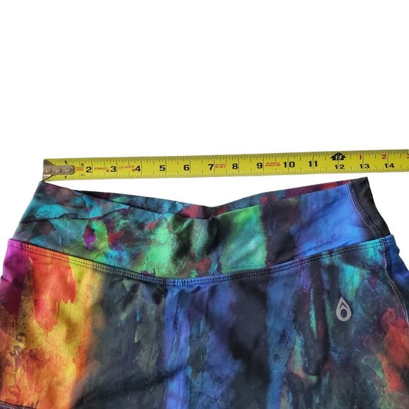 Dona Jofit Colorful Paint Abstract Golf Tennis Tiered Skort - Picture 15 of 16